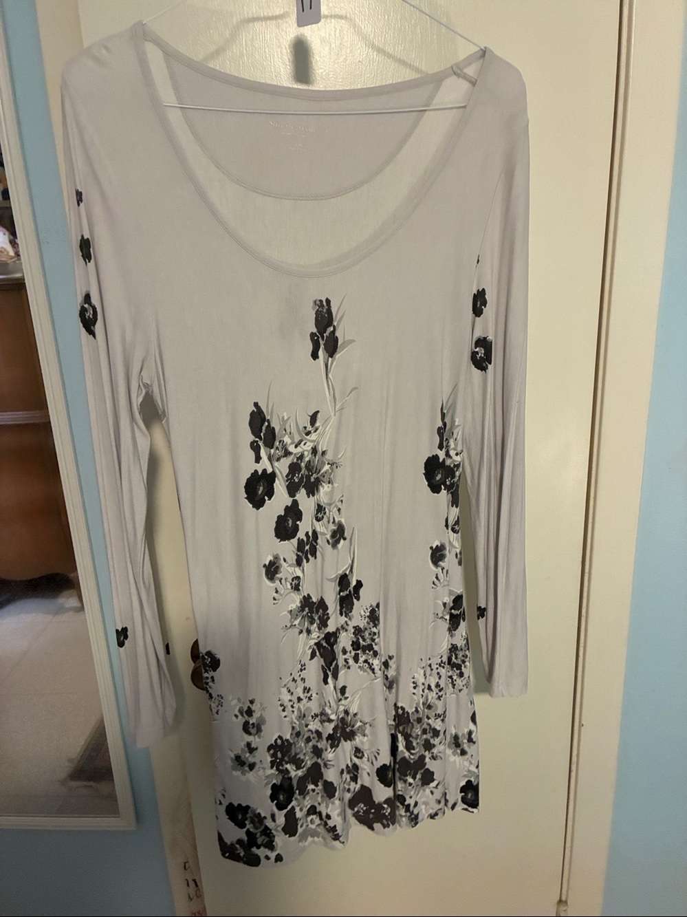 Soft Surroundings Lavender Tunic Top